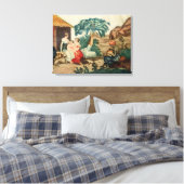 Toile L'enfance de Paul et Virginie (Insitu(Chambre))