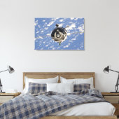 Toile L'engin spatial Soyouz TMA-01M (Insitu(Chambre))