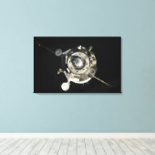 Toile L'engin spatial Soyouz TMA-17 (Insitu (Plancher de Bois))