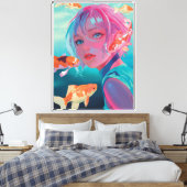 Toile L'énigme des profondeurs (Insitu(Chambre))