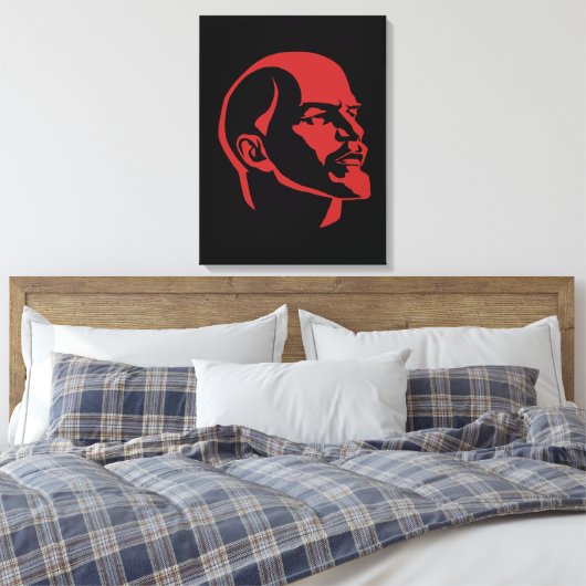 Toile Lenin, USSR, CCCP, Soviet Union, Communism (Insitu(Chambre))
