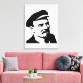 Toile Lénine, URSS, CCCP, Union soviétique, Communisme (Insitu(Salon))