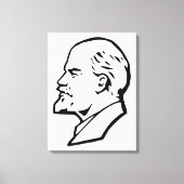 Toile Lénine, URSS, CCCP, Union soviétique, Communisme (Recto)
