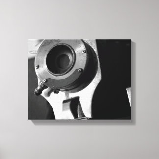 Toile Lentilles de caméra Vintage noir et blanc 11x14