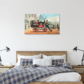 Toile L'entraîneur à vapeur (Insitu(Chambre))