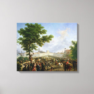 Toile L'entrée de Napoleon Bonaparte