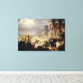 Toile L'entrée du Christ à Jérusalem (Insitu (Plancher de Bois))