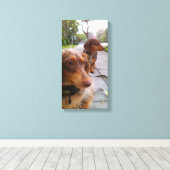 Toile leo + polie (Insitu (Plancher de Bois))