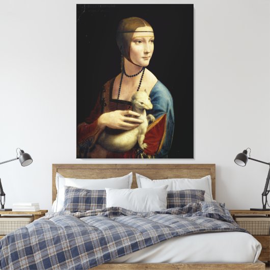 Toile Léonard de Vinci (Insitu(Chambre))