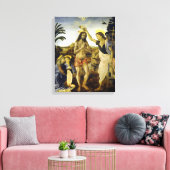 Toile Léonard de Vinci Le baptême du Christ (Insitu(Salon))