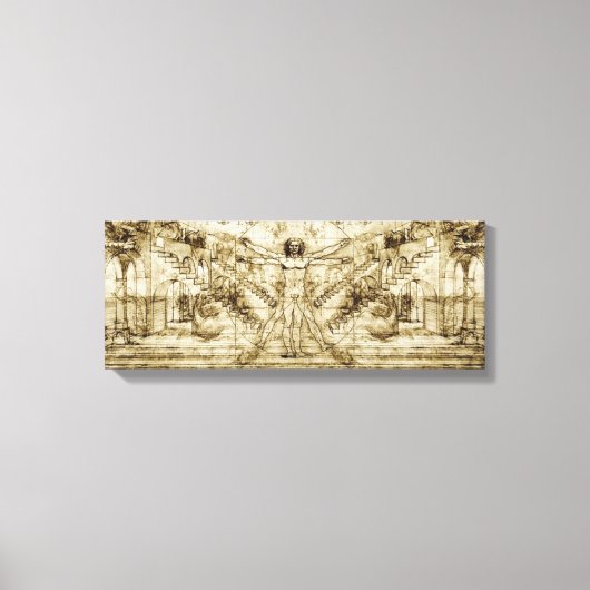 Toile Leonardo Da Vinci (Recto)