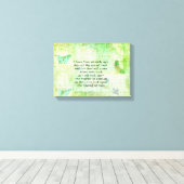 Toile Leonardo da Vinci Animal Rights cite vegan (Insitu (Plancher de Bois))