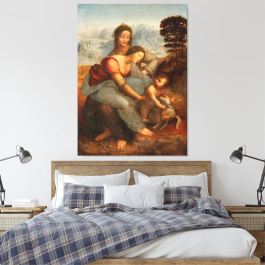 Toile Leonardo da Vinci - Anna Selbdritt - Anna Metterza (Insitu(Chambre))