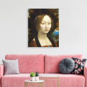 Toile Leonardo da Vinci Ginevra de' Benci (Insitu(Salon))