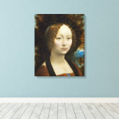 Toile Leonardo da Vinci Ginevra de' Benci (Insitu (Plancher de Bois))