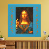 Toile LEONARDO DA VINCI SALVATOR MUNDI Art (Insitu(Salon))