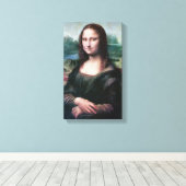Toile Leonardo Mona Lisa (Insitu (Plancher de Bois))