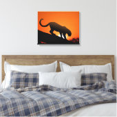 Toile Leopard (Insitu(Chambre))