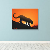 Toile Leopard (Insitu (Plancher de Bois))