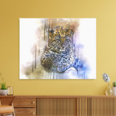 Toile Leopard (Insitu(Salon))