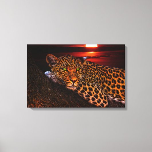 Toile Leopard (Recto)