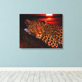 Toile Leopard (Insitu (Plancher de Bois))