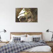 Toile Léopard africain, Panthera pardus (Insitu(Chambre))