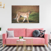 Toile Leopard dans la plaine (Insitu(Salon))