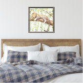 Toile Léopard de la jungle Abstraite de lierre vert dans (Insitu(Chambre))