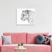 Toile Leopard de Svetlana Ledneva-Schukina G013 (Insitu(Salon))