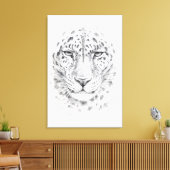 Toile Leopard de Svetlana Ledneva-Schukina G028 (Insitu(Salon))