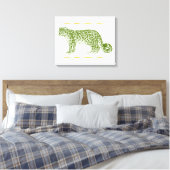 Toile léopard des neiges (Insitu(Chambre))