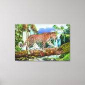 TOILE LÉOPARD DU CONGO (Recto)