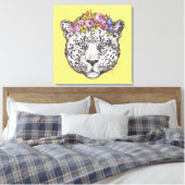 Toile Leopard Hippie Chic (Insitu(Chambre))