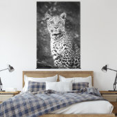 Toile Leopard jeune à l'oeil brillant (Insitu(Chambre))