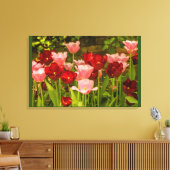 TOILE L'ÉPANOUISSEMENT DES TULIPES DANS UN PARC IMPRIMÉ (Insitu(Salon))
