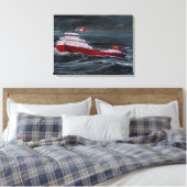 TOILE L'ÉPAVE DE L'EDMUND FITZGERALD (Insitu(Chambre))