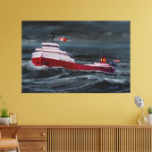 TOILE L'ÉPAVE DE L'EDMUND FITZGERALD (Insitu(Salon))