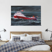 TOILE L'ÉPAVE DE L'EDMUND FITZGERALD (Insitu(Chambre))