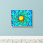 Toile Lépidoptères N-spatiaux (Insitu (Plancher de Bois))