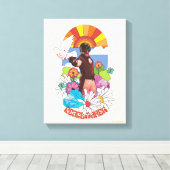 Toile L'équipe du suicide | Fleurs et soleil Peacemaker (Insitu (Plancher de Bois))