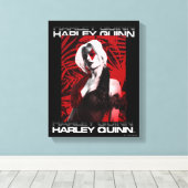 Toile L'équipe du suicide | Harley Quinn Portrait de la (Insitu (Plancher de Bois))