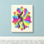 Toile L'équipe du suicide | Polka-Dot Homme Psychédéliqu (Insitu (Plancher de Bois))