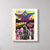 Toile L'équipe du suicide | Starro Vs L'Équipe Suicide (Recto)