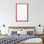 Toile Les 13 principes de la foi juive de Rambam Dusty P (Insitu(Chambre))