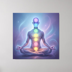 Toile Les 7 chakras