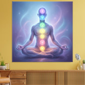 Toile Les 7 chakras (Insitu(Salon))