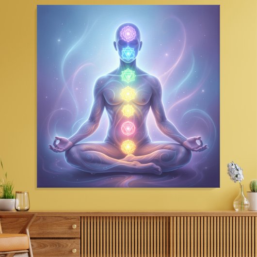 Toile Les 7 chakras (Insitu(Salon))