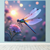 Toile Les Ailes de lumière (Insitu (Plancher de Bois))