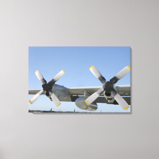 Toile Les ailes d'un LC-130 Hercules (Recto)